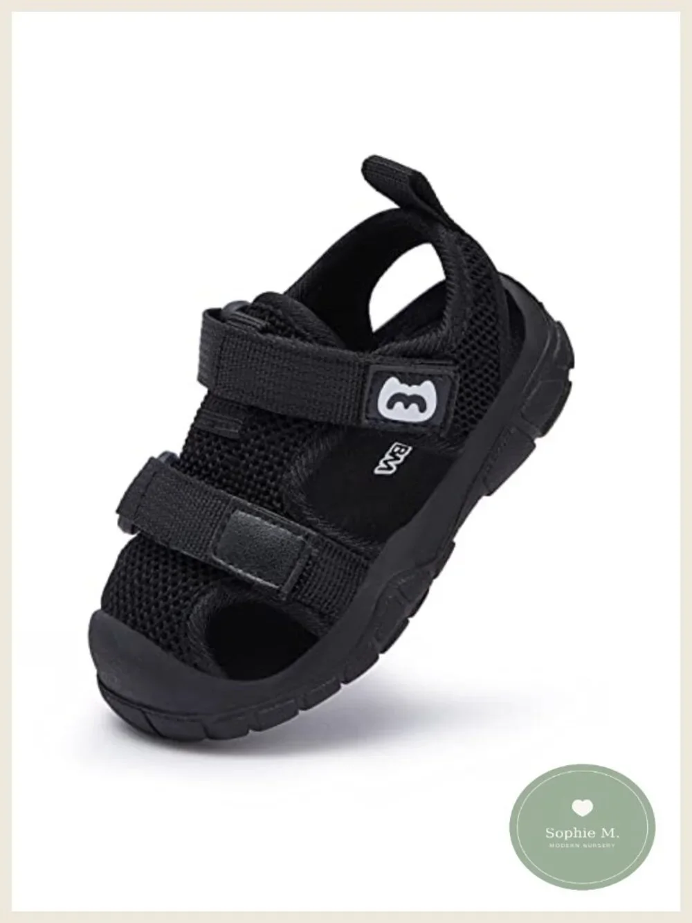 Baby First Walking Sandals Non-Slip Closed Toe Toddler Boys Girls Summer